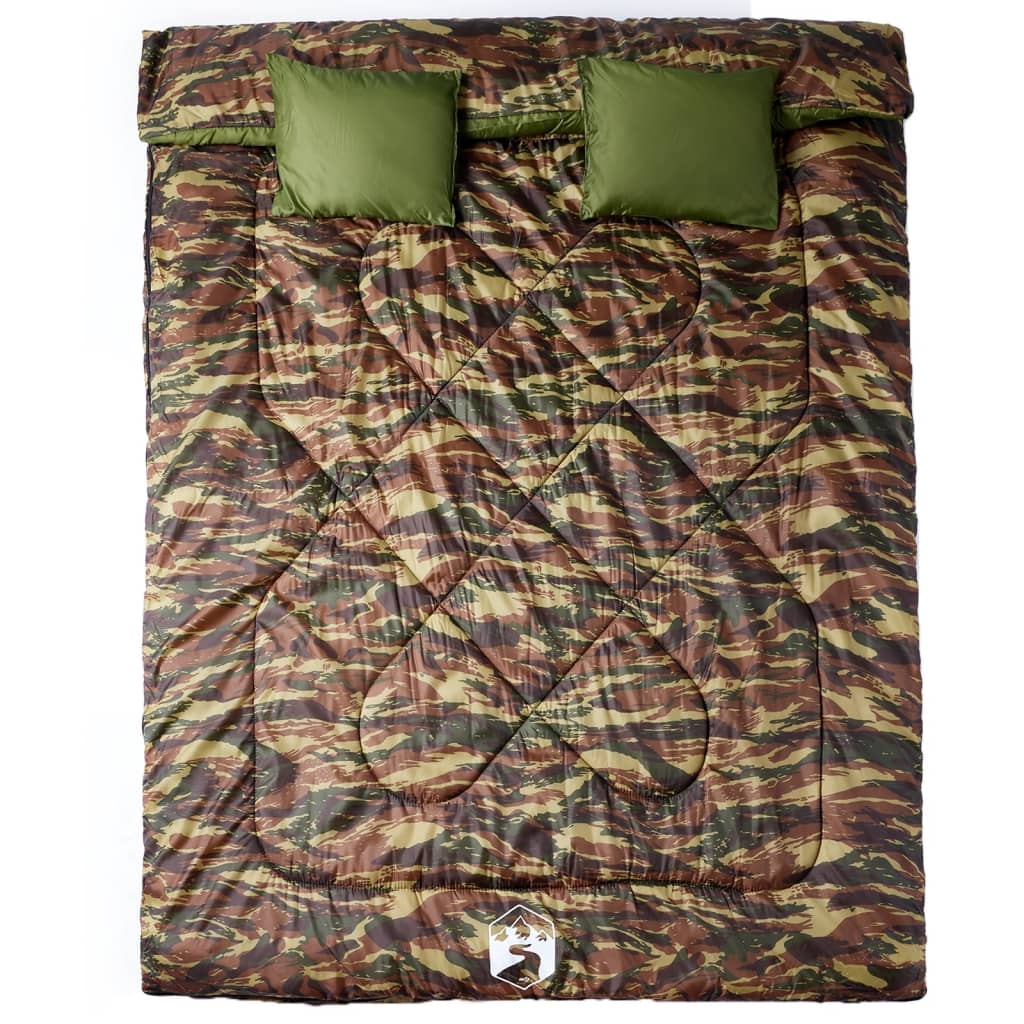 Sac de couchage 1/2 personnes adultes imperméable 4 saisons – Image 22