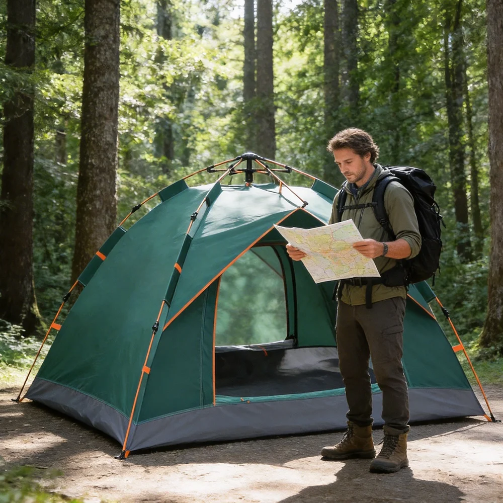 Tente camping 2 personnes pop-up 3s – Image 15