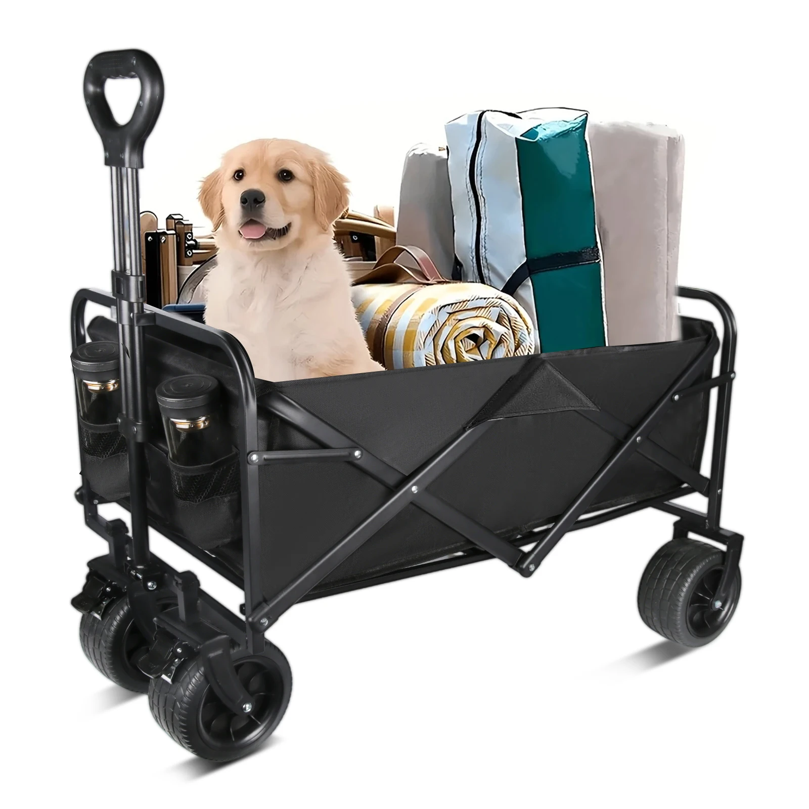 Chariot de camping 12,7-17,8cm Pliable et portable – Image 9
