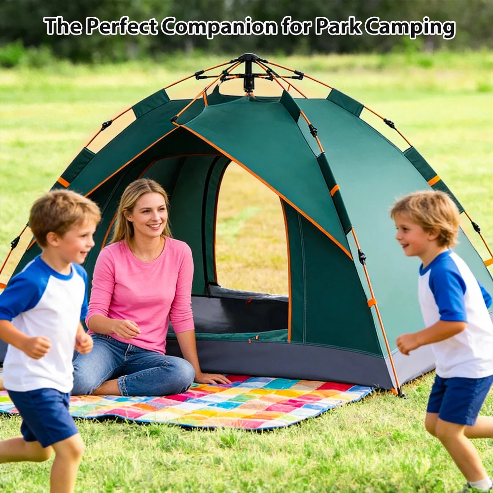 Tente camping 2 personnes pop-up 3s – Image 7