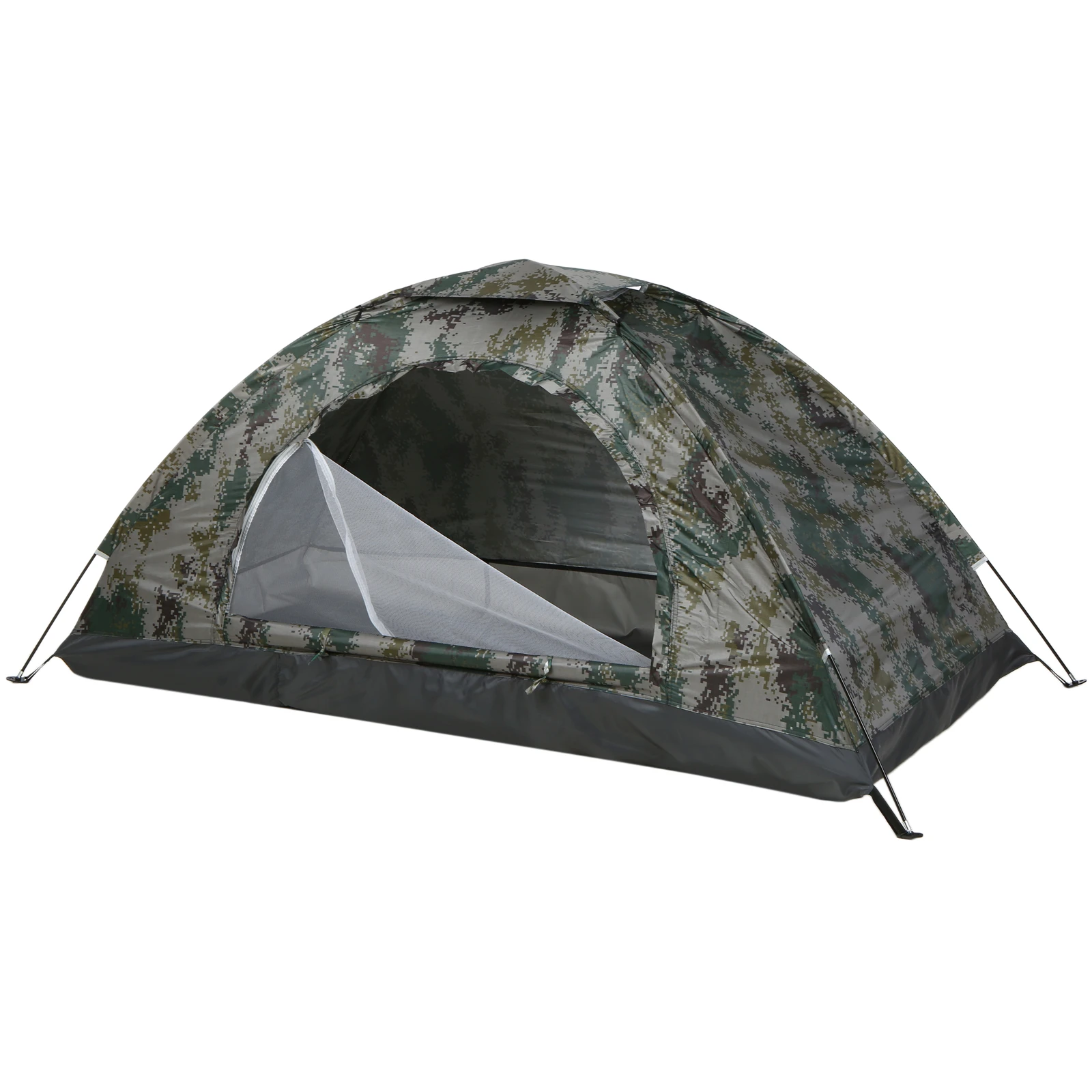 tente Camping version1 ou 1/2 places ultralégère Tomshoo – – Image 12