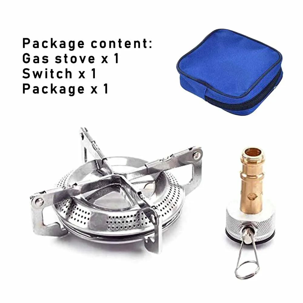 Cuisinière à gaz de Camping adapter pour les petites bouteilles de gaz – Image 6