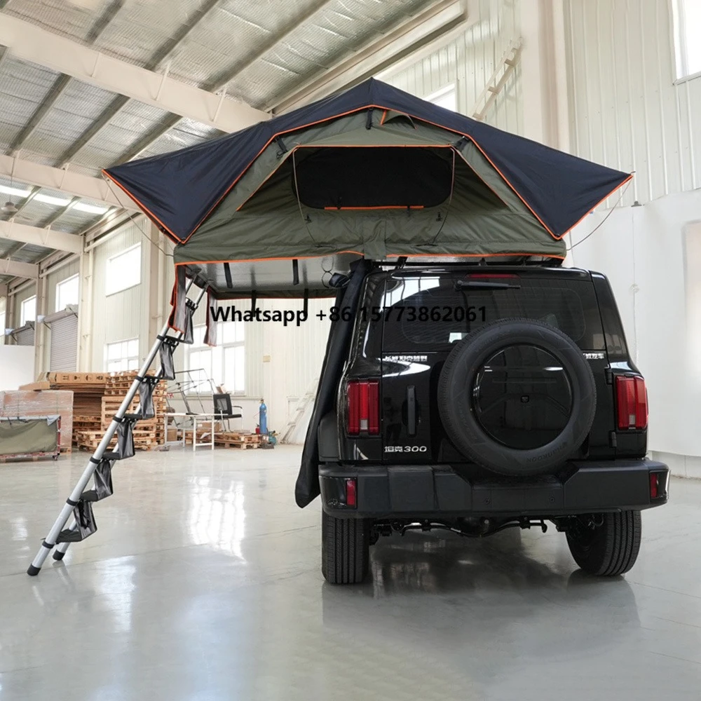 Tente de toit voiture 2/3 personnes souple grand espace