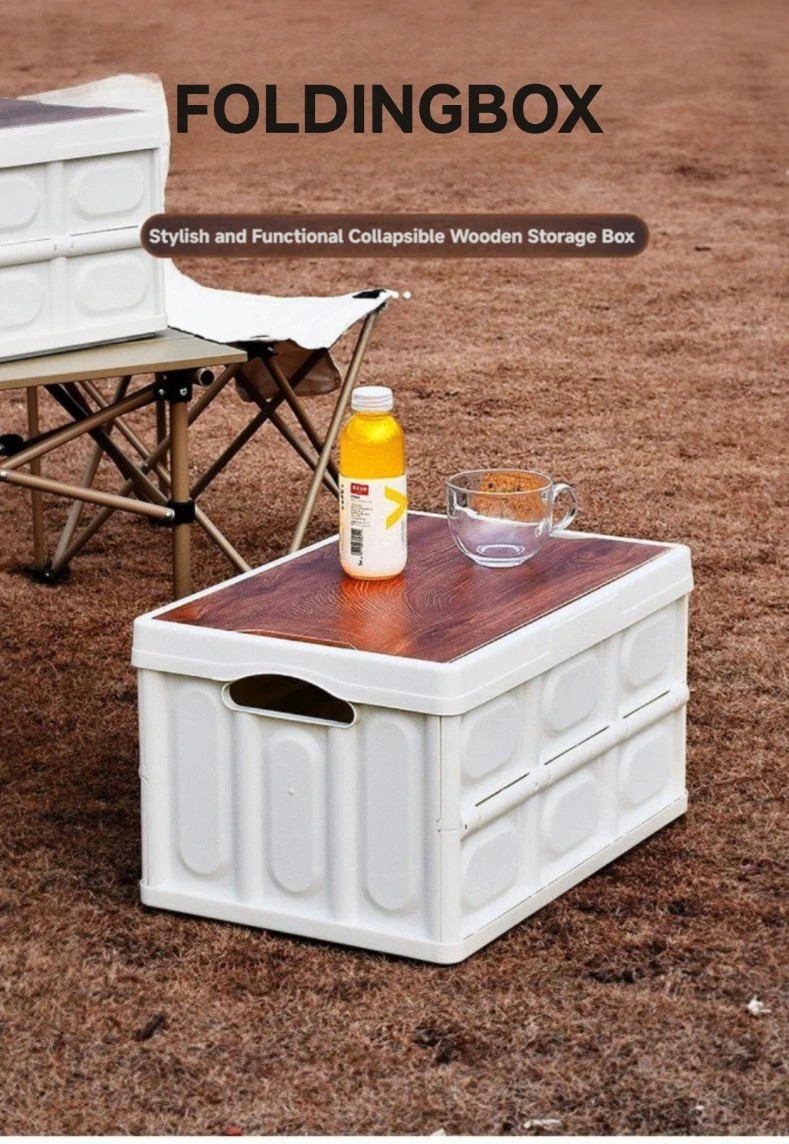 Boîte de rangement pliable 20-30-50L pique-nique – Image 10