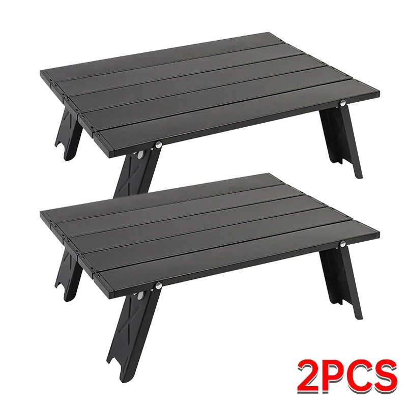 Table de camping ultralégère pliable, mini-table portable en aluminium – Image 11