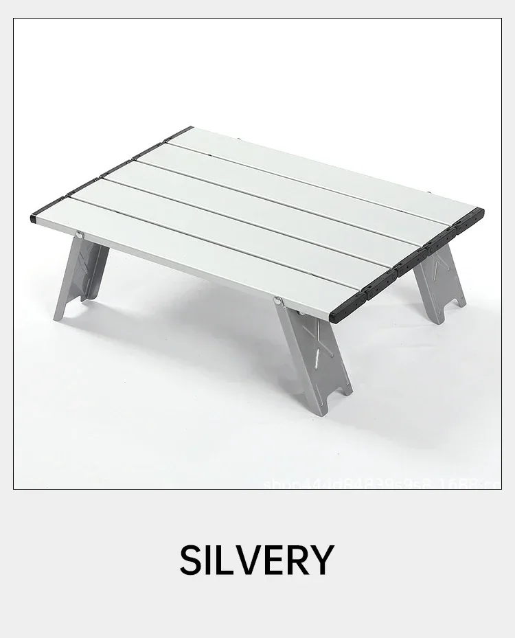Table de camping ultralégère pliable, mini-table portable en aluminium – Image 26