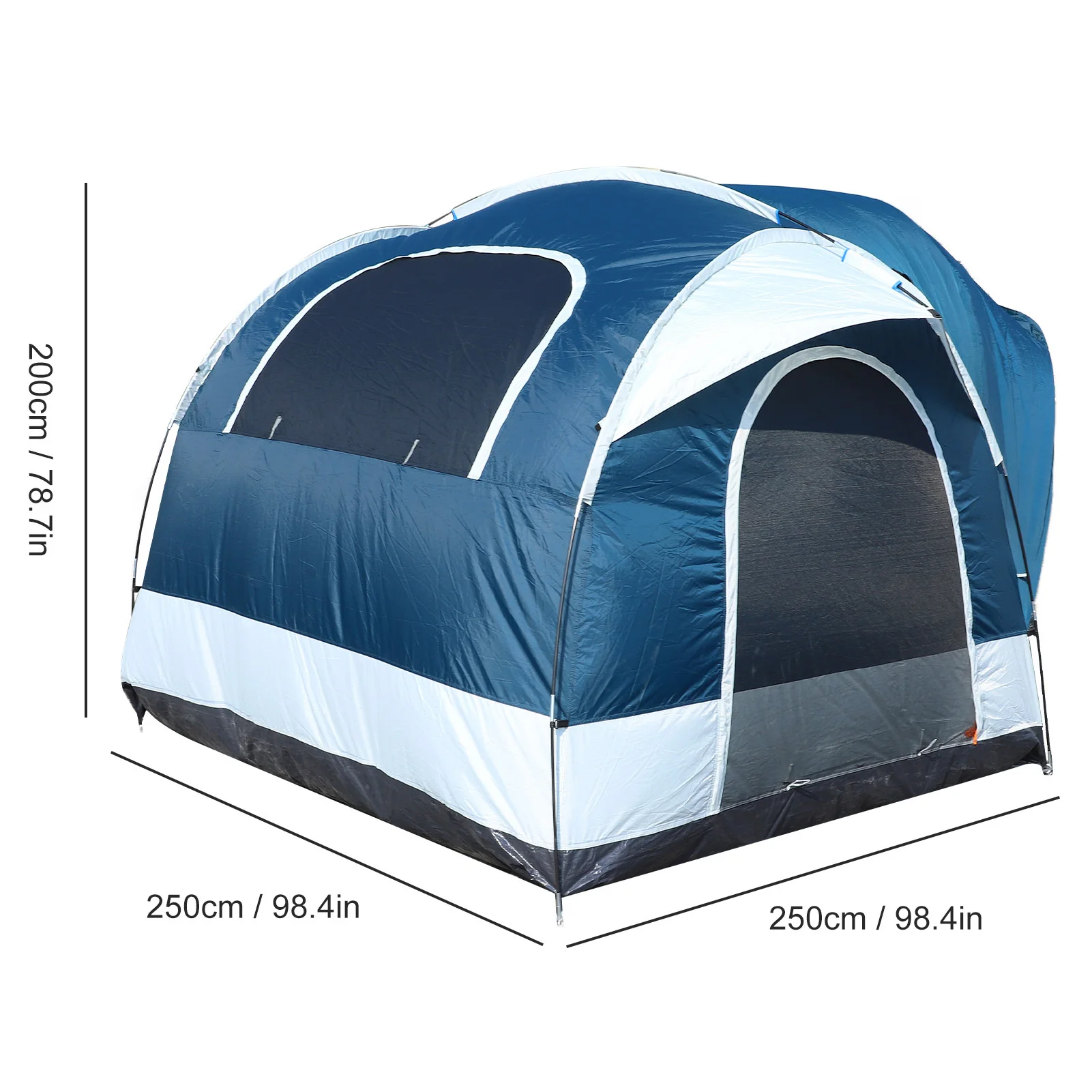 tente de coffre 210D Oxford Car Tail Camping 3/4personnes – Image 6