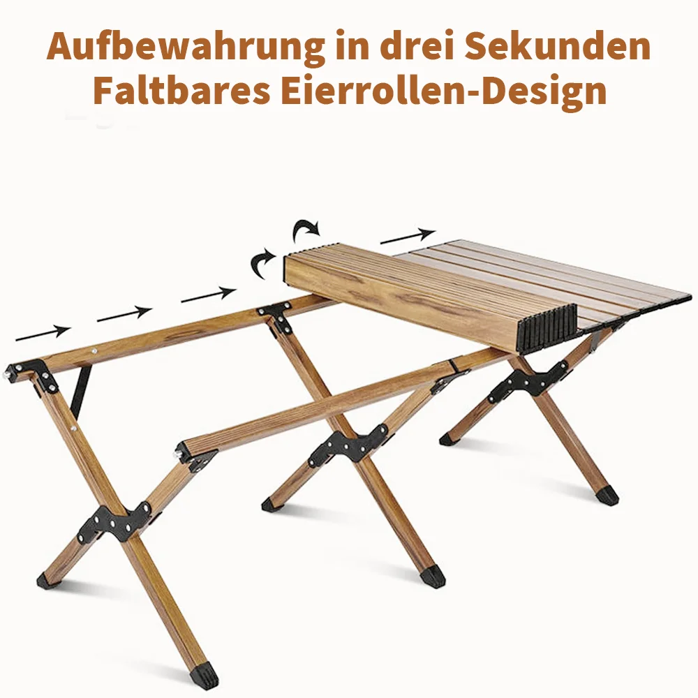 Table pliante extérieure avec sac de ranrangement – Image 4