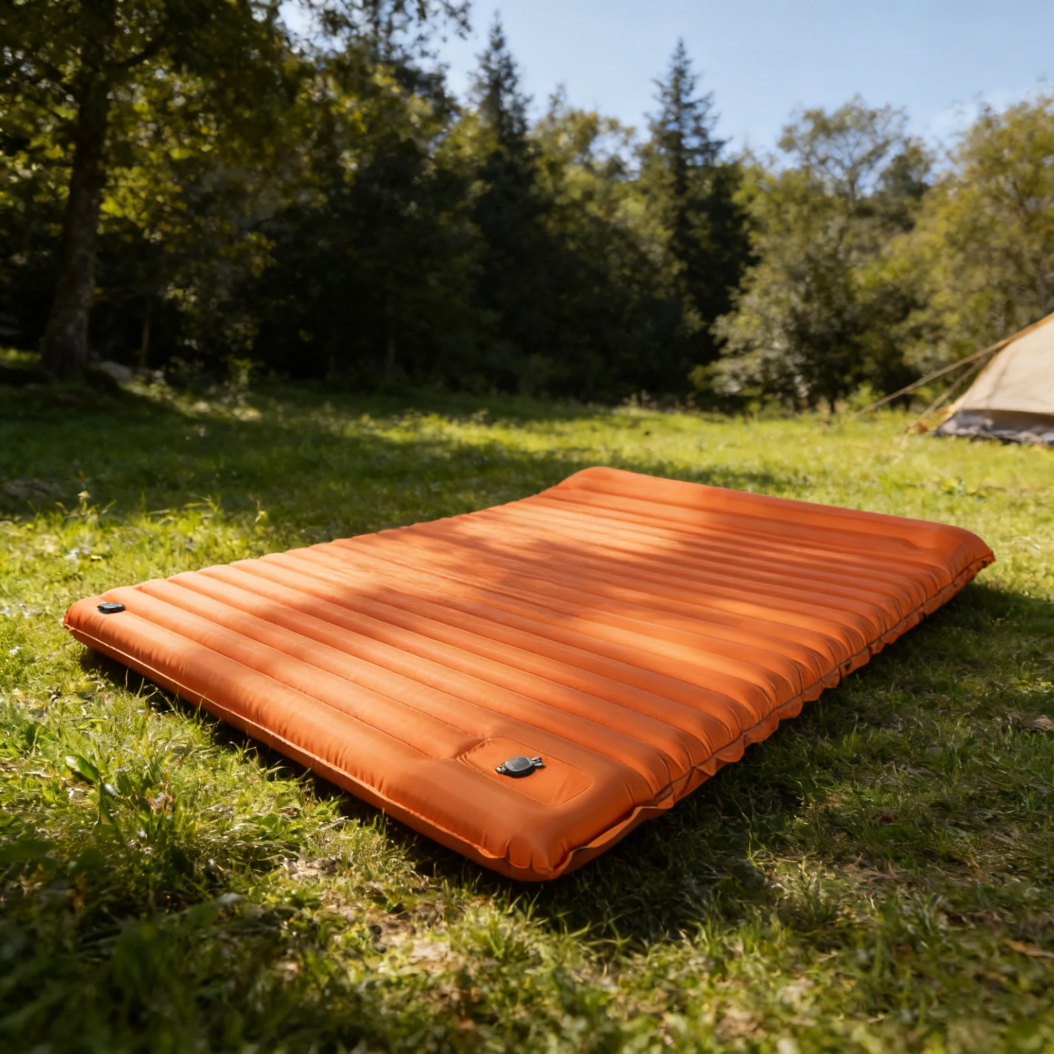 Matelas camping 2 personnes auto-gonflant extra épais de 10cm – Image 13