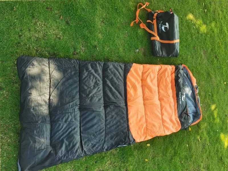 Sac de couchage avec sac à dos imperméable, en coton léger – Image 21