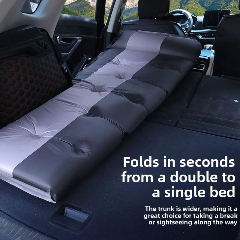 Matelas gonflable automatique SUV Tapis de sommeil de coffre de voiture Pliable