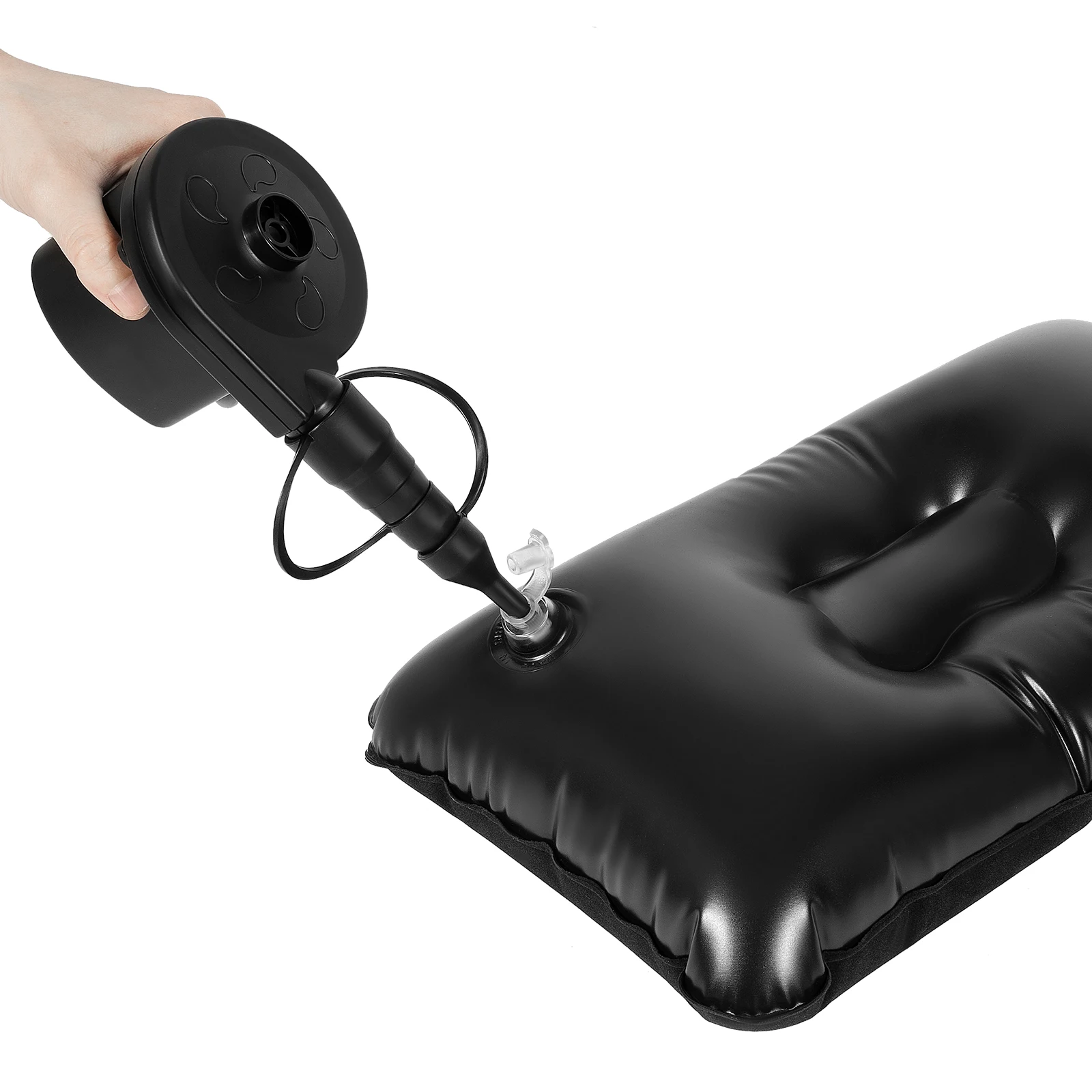 Matelas gonflable voiture (pompe et oreiller integrés) Siège arrière – Image 5