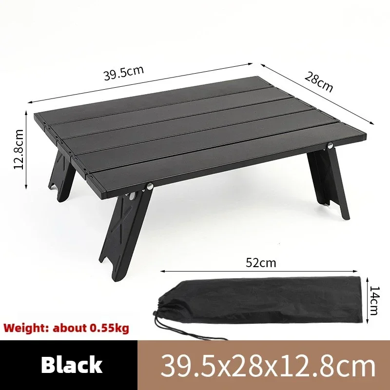 Table de camping ultralégère pliable, mini-table portable en aluminium – Image 10