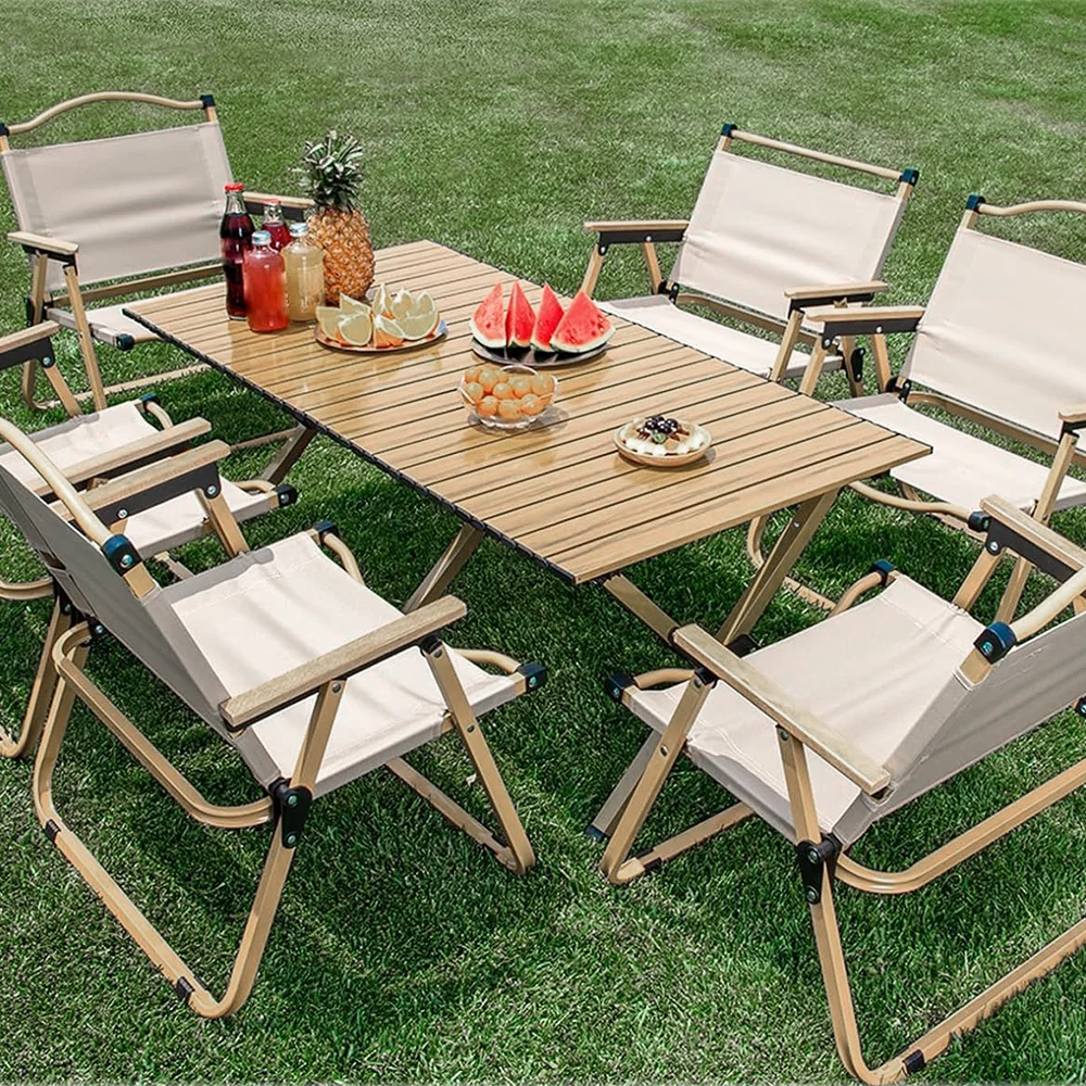 Table pliante extérieure avec sac de ranrangement – Image 2