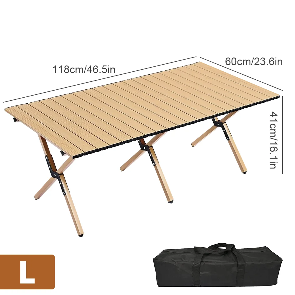 Table pliante extérieure avec sac de ranrangement – Image 5