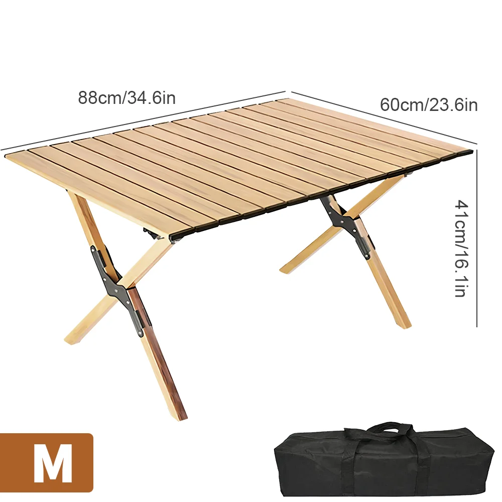 Table pliante extérieure avec sac de ranrangement – Image 6