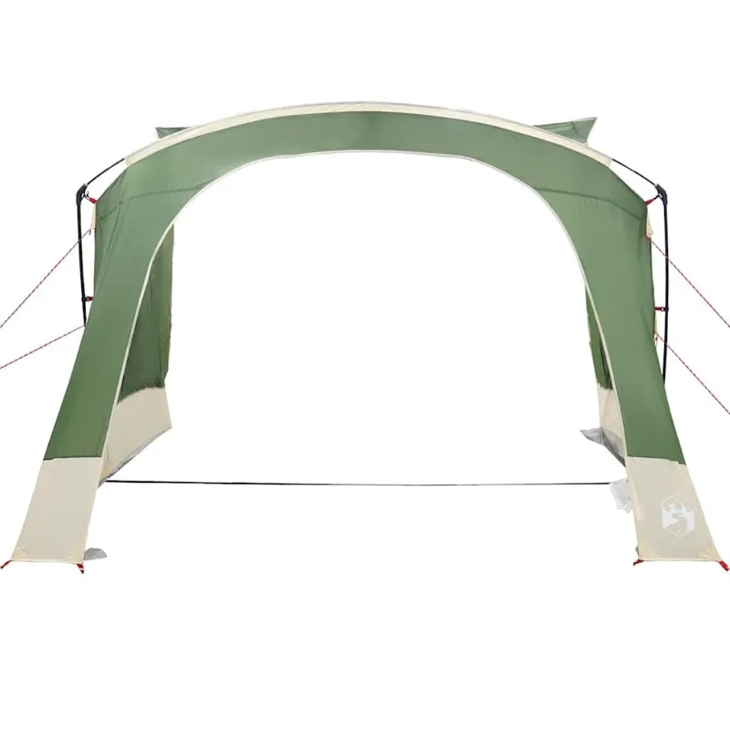 5-Person Caravan Tent with Green Roof 410 X 275 X 245 cm Suitable for Outdoor Use – Image 4