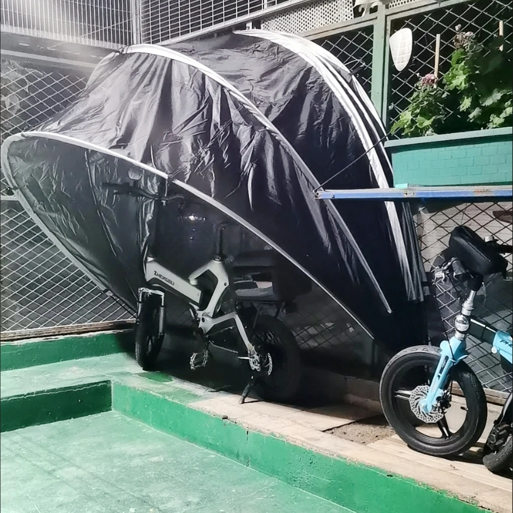 Tente de garage moto, tente de garage, tente de rangement,d'extérieur portable – Image 10