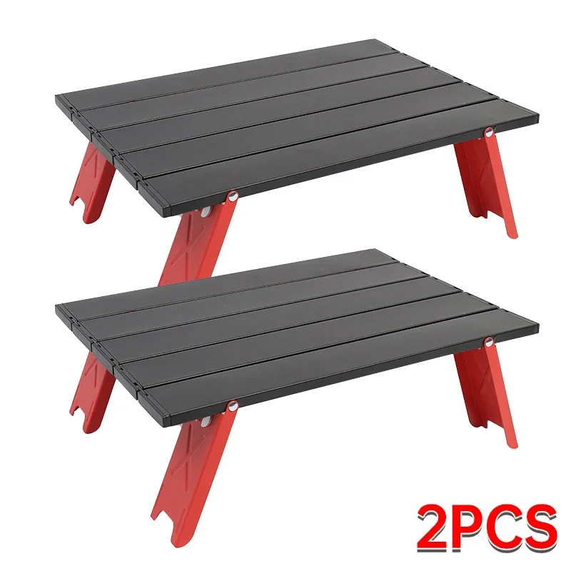 Table de camping ultralégère pliable, mini-table portable en aluminium – Image 14