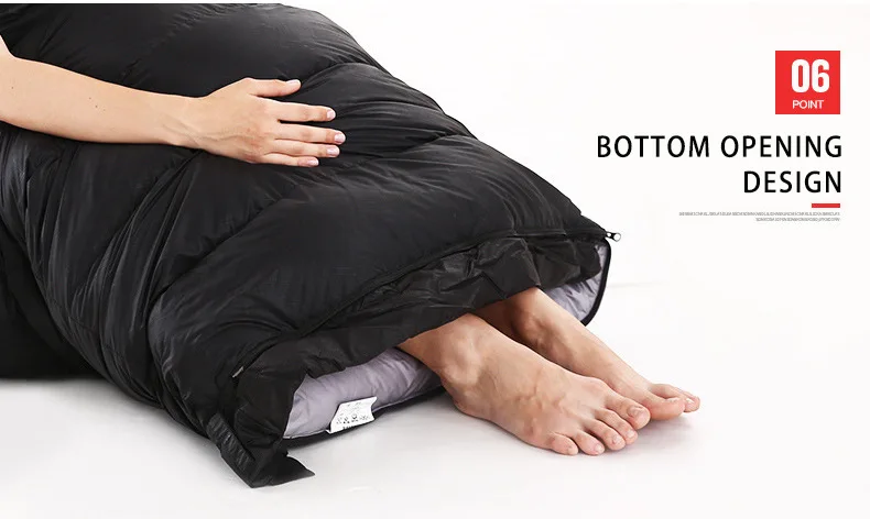 Sac de couchage avec sac à dos imperméable, en coton léger – Image 29