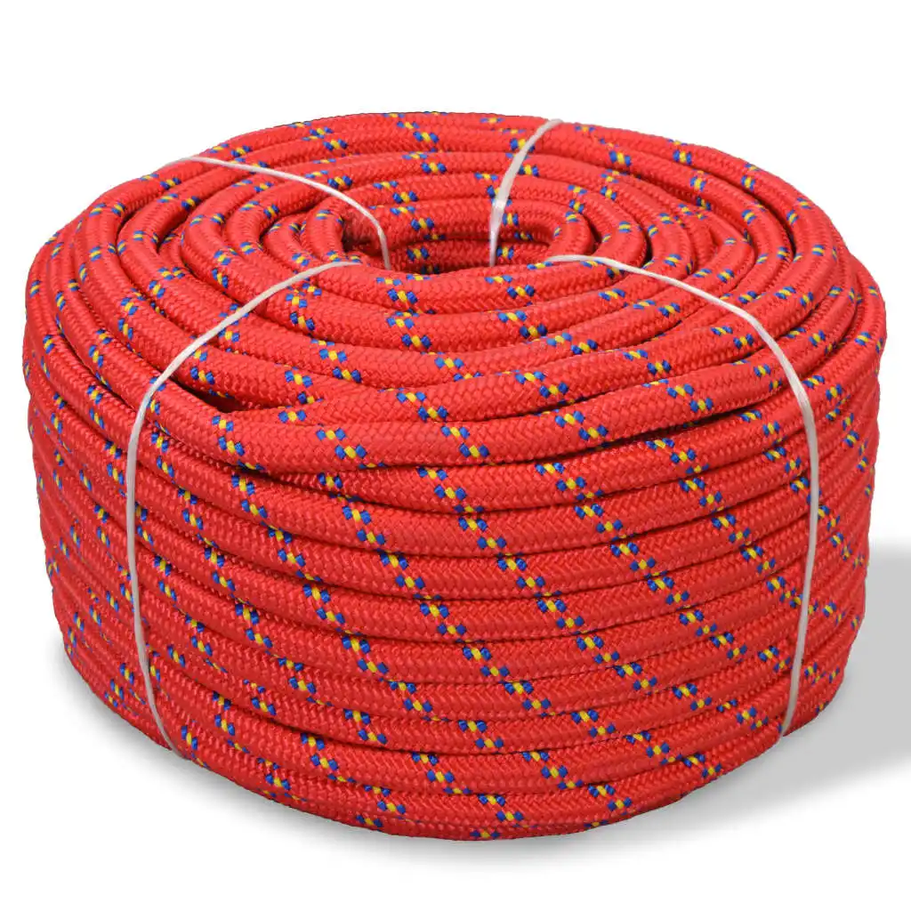 25m, 50m ,100m, 250m x 8mm corde polypropylène pour arrimage solide