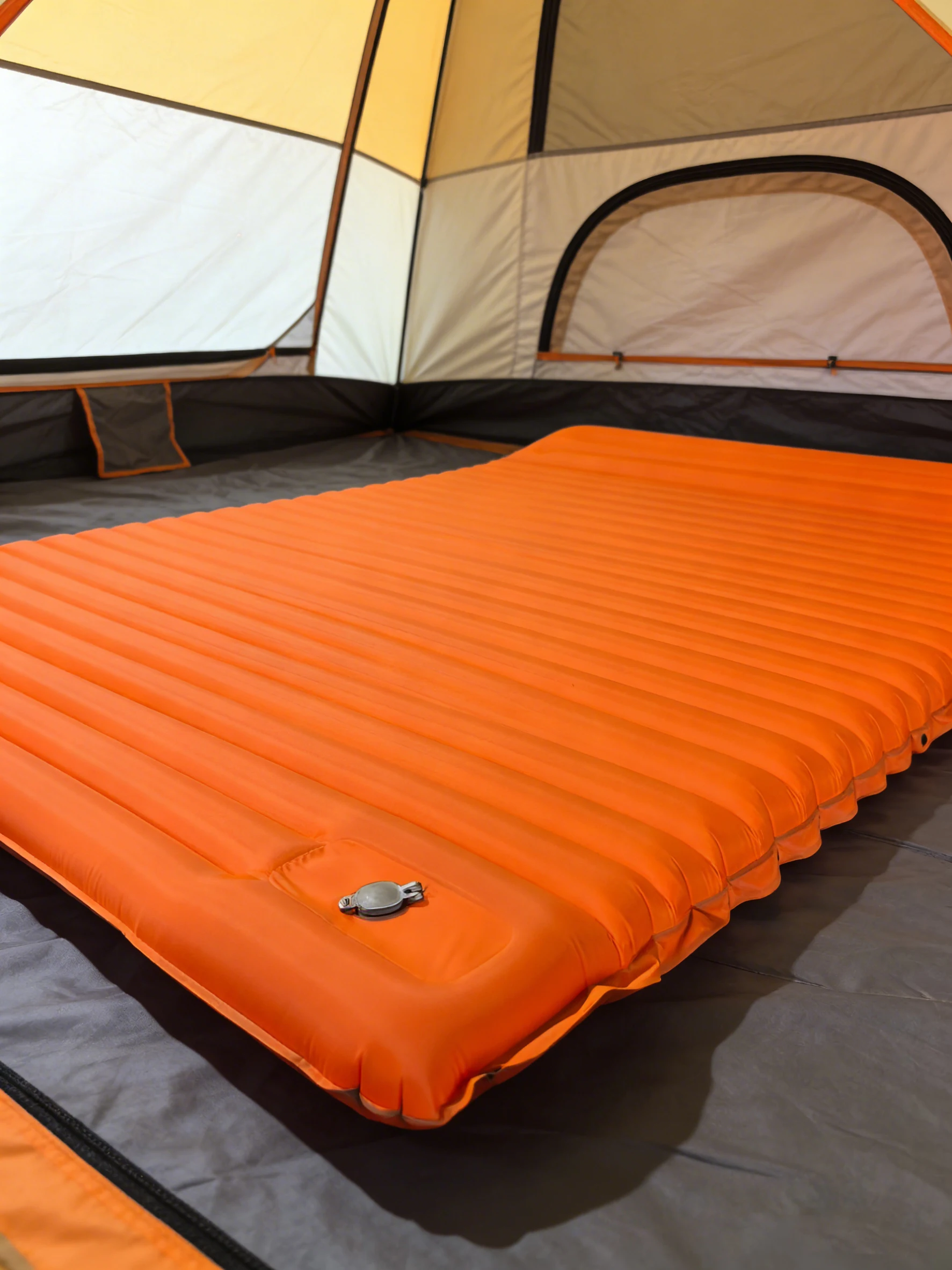 Matelas camping 2 personnes auto-gonflant extra épais de 10cm – Image 11