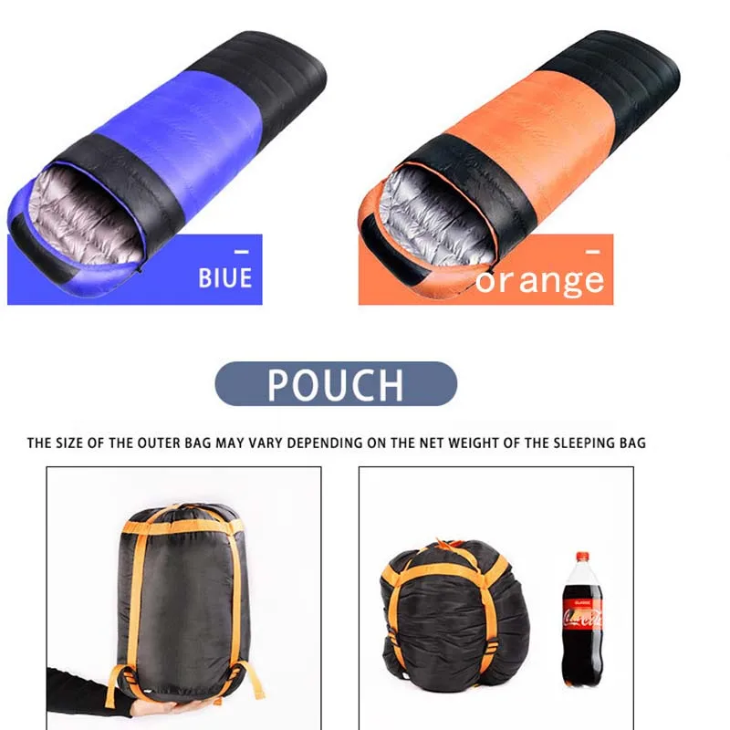 Sac de couchage avec sac à dos imperméable, en coton léger – Image 23
