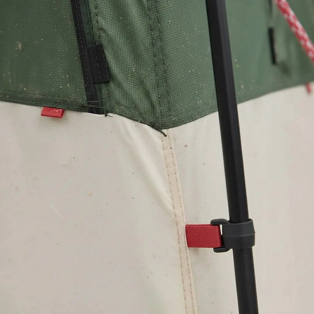 Tente de hayon de caravane avec toit vert 352 x 250 x 240 cm – Image 3