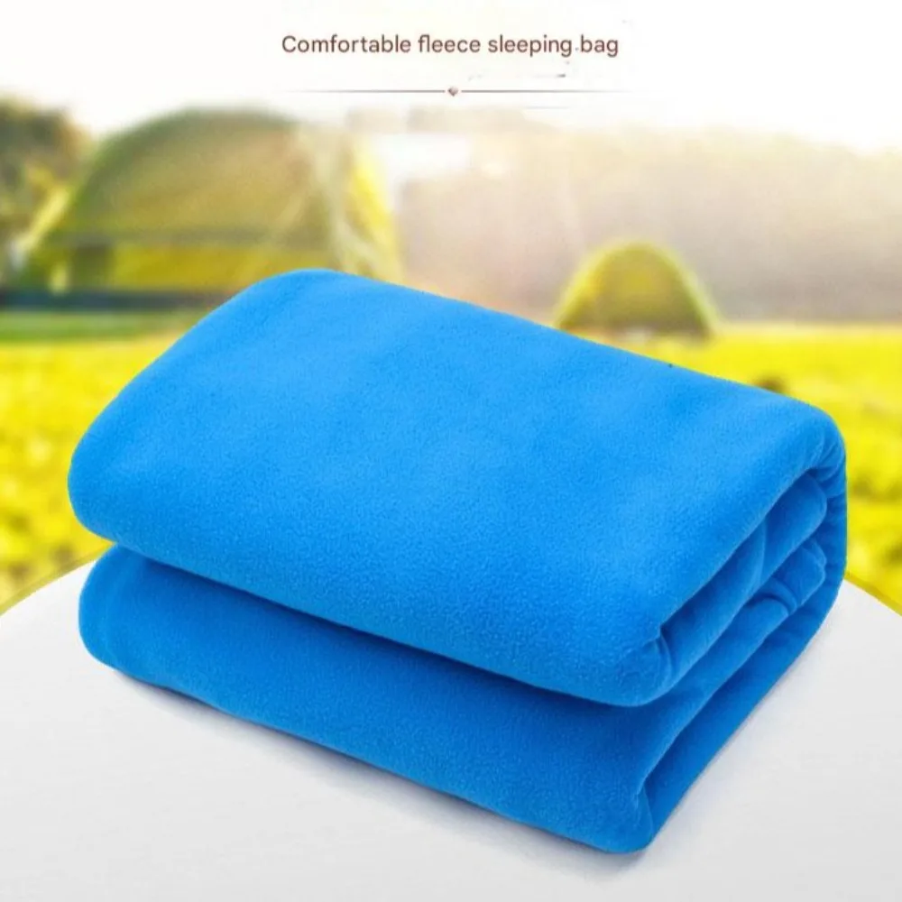 Sac de couchage portable en polaire doux, ultra-lége – Image 4
