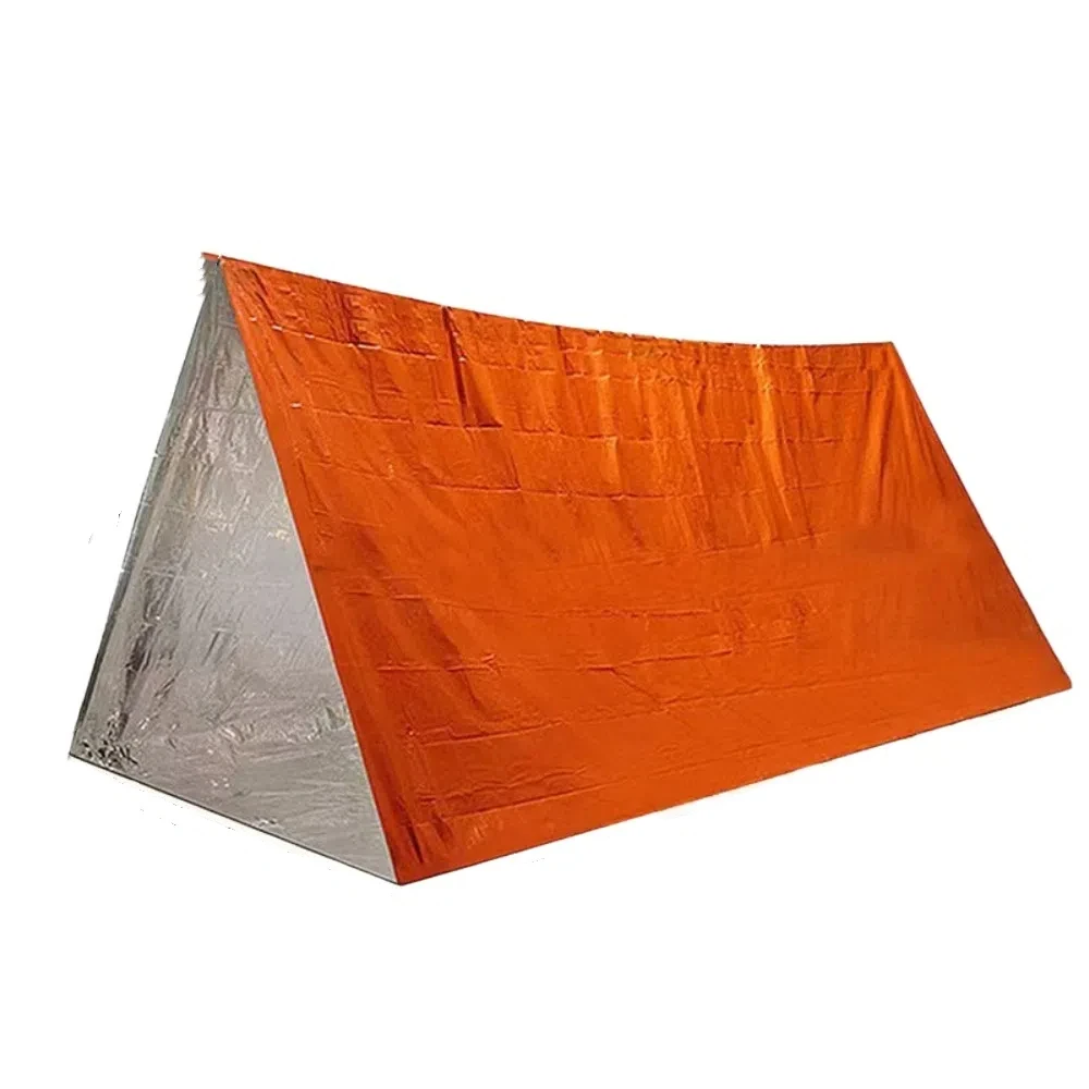 Tente de survie 1/2 personnes, sac de couchage, abri anti-séisme, couverture thermique imperméable – Image 8