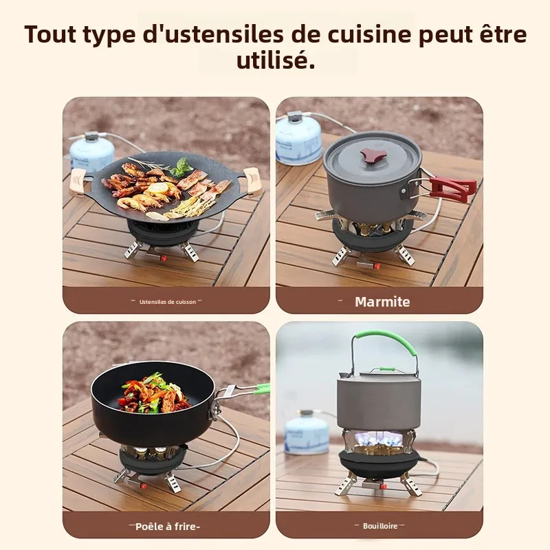 Cuisinière gaz Portable Camping haute pression extérieure – Image 5
