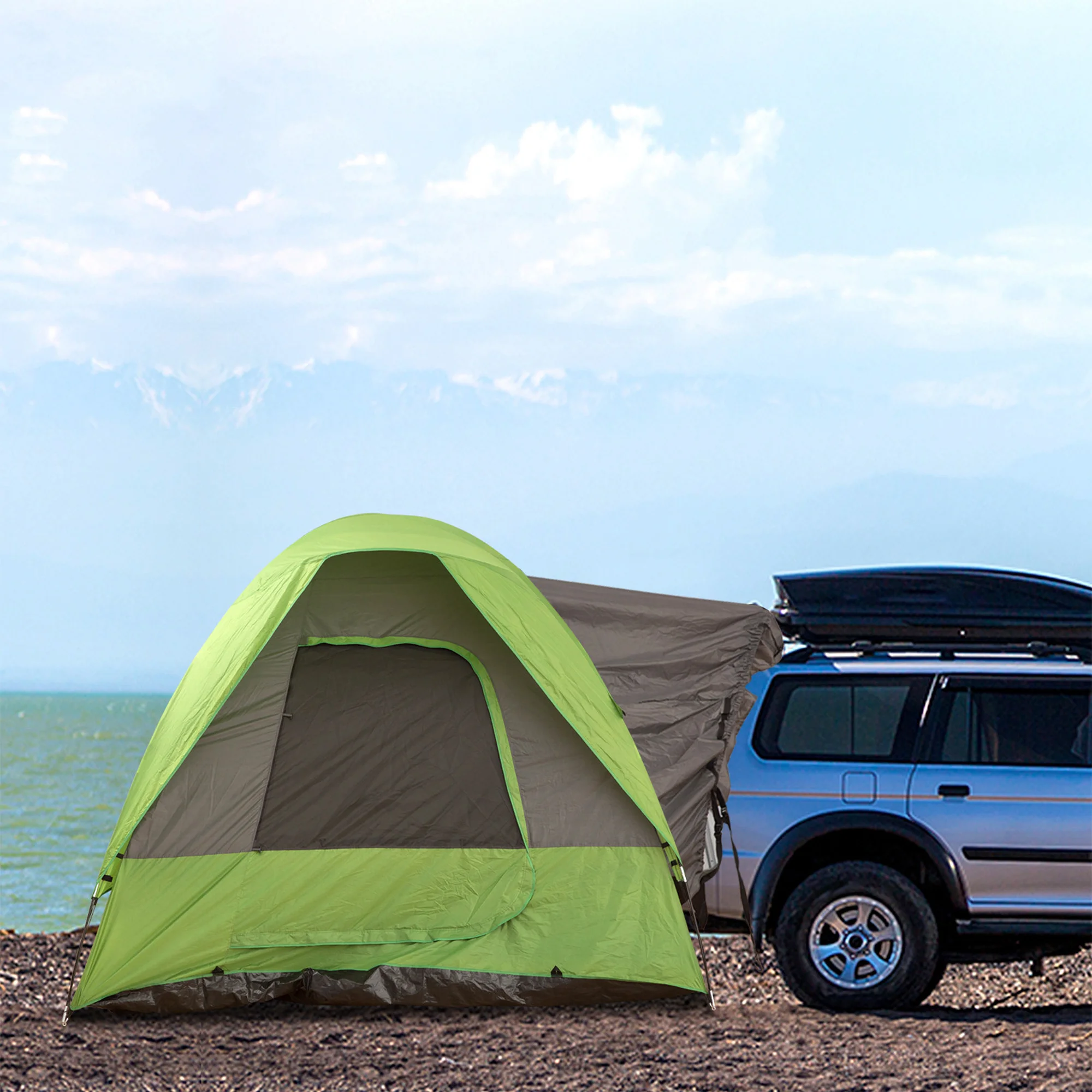 Tente camping et de coffre 4/5 personnes – Image 4