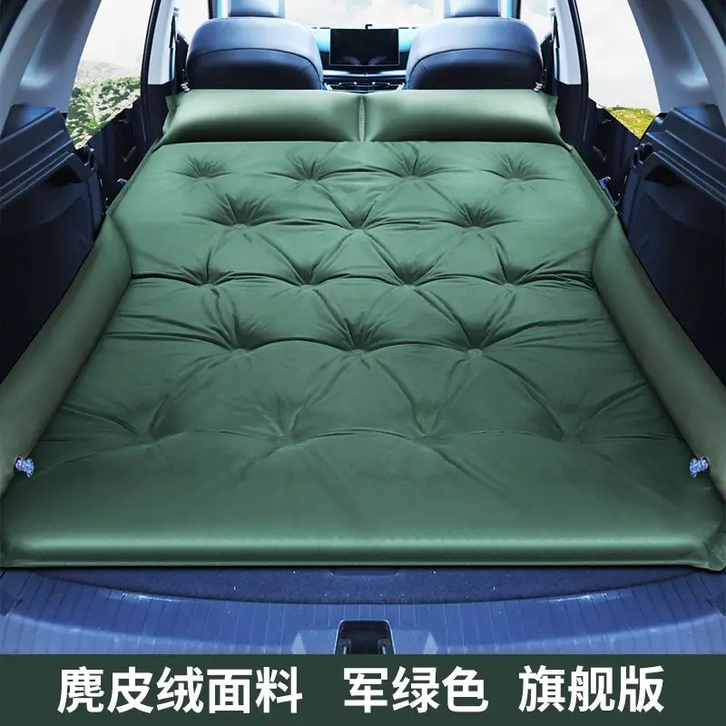 Matelas gonflable automatique SUV Tapis de sommeil de coffre de voiture Pliable – Image 10