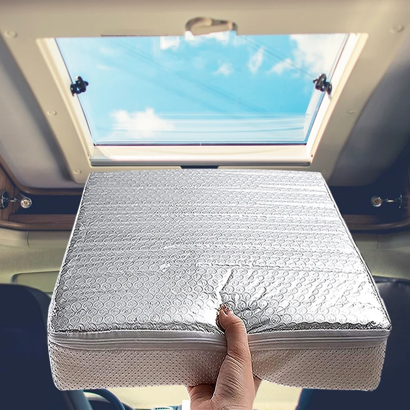 Pare-soleil Toit ouvrant pour camping-car anti UV réfléchissant