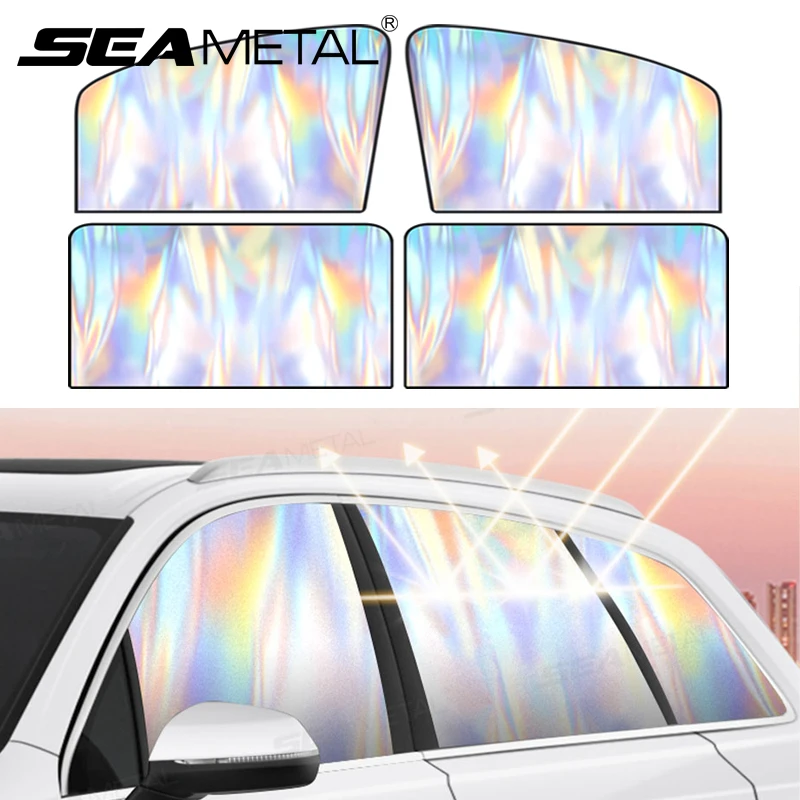 Pare soleil réfléchissant magnétiques pour voiture