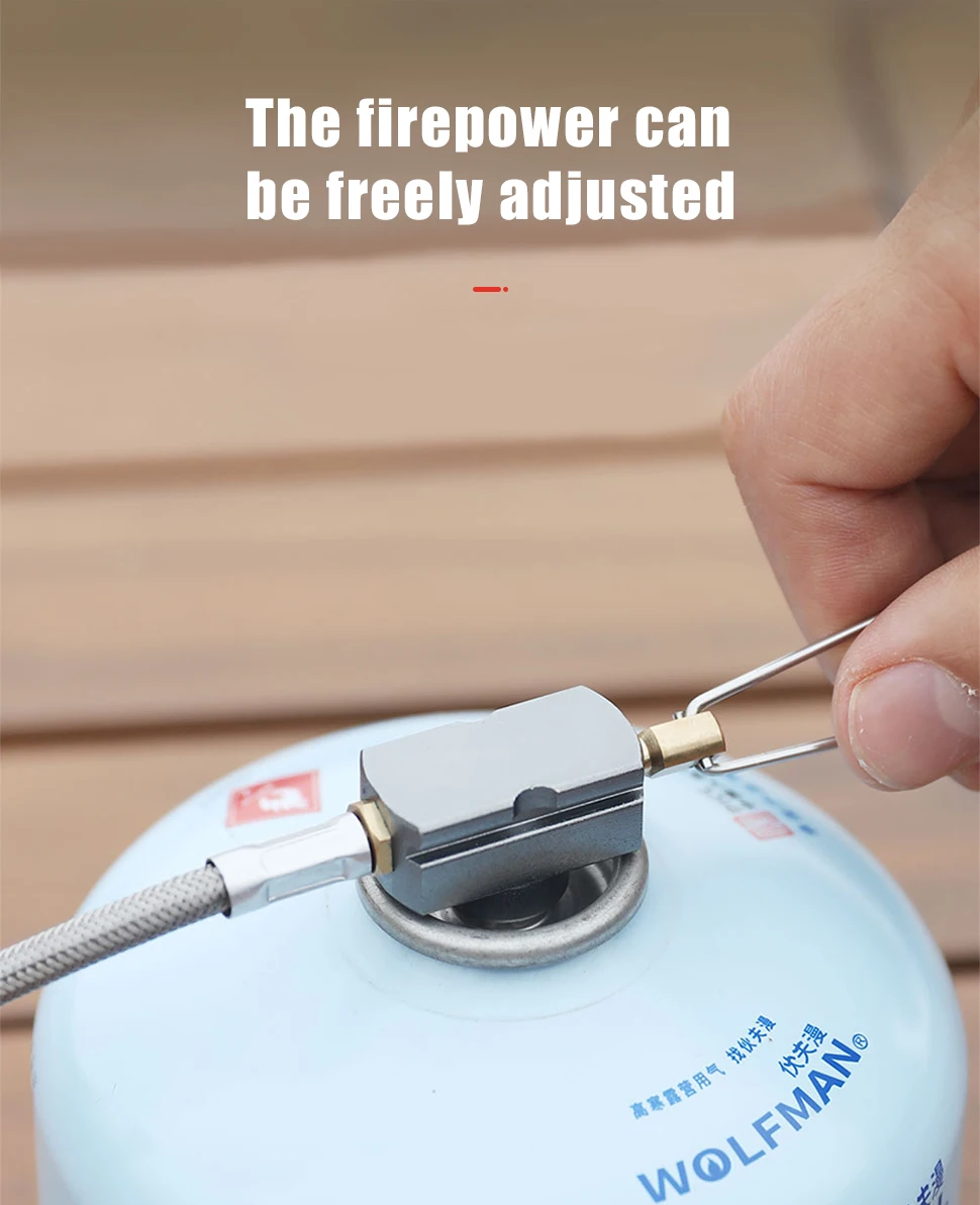 Cuisinière gaz Portable Camping haute pression extérieure – Image 15