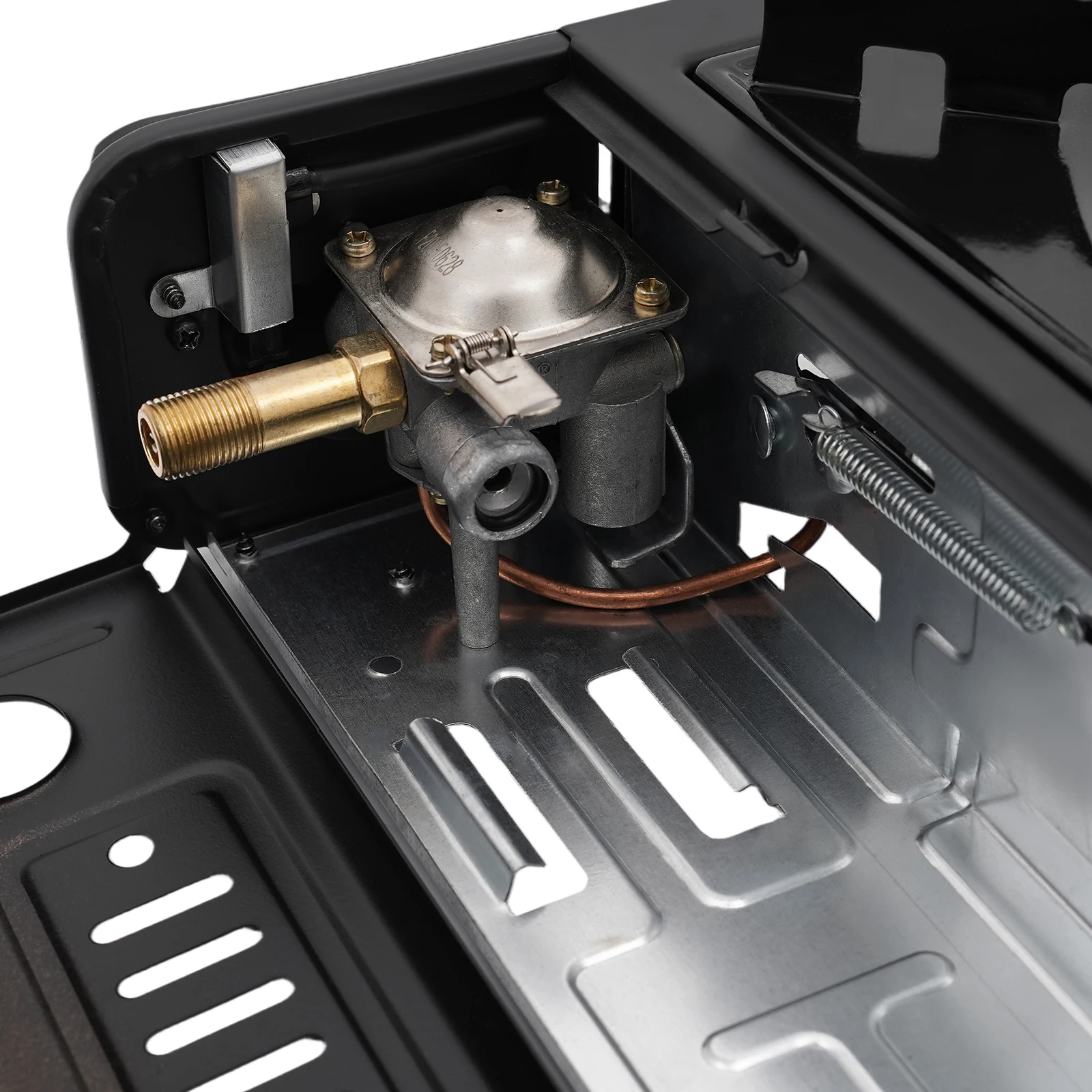 Réchaud de camping portable à 2 brûleurs, réchaud à gaz butane – Image 9