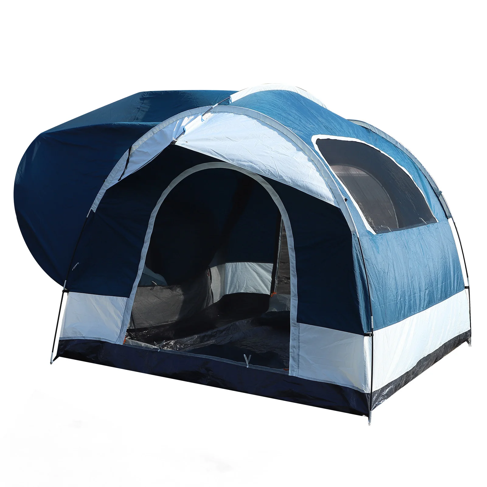 tente de coffre 210D Oxford Car Tail Camping 3/4personnes – Image 9