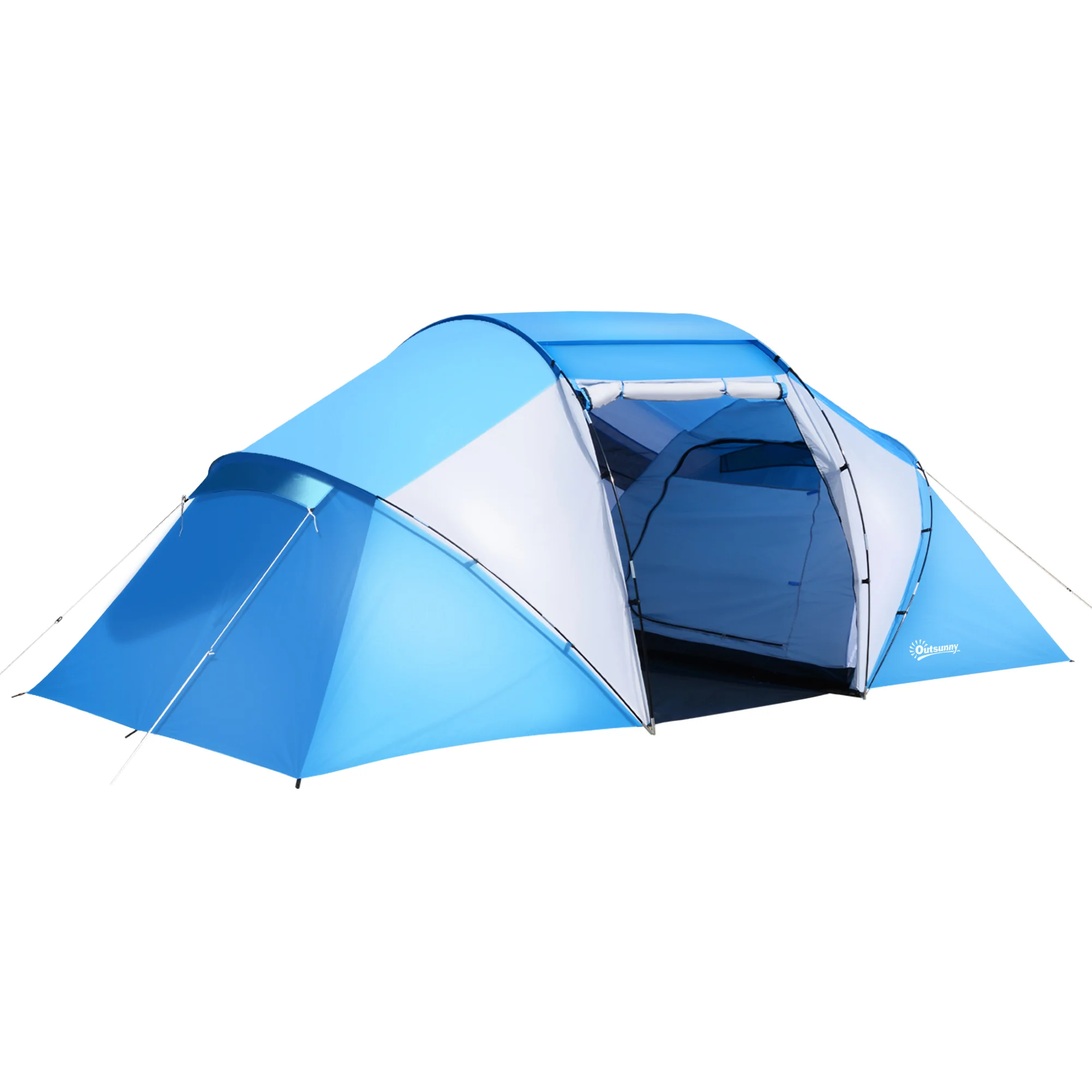 Tente Camping 4/6 personnes 2 chambres Outsunny – Image 8