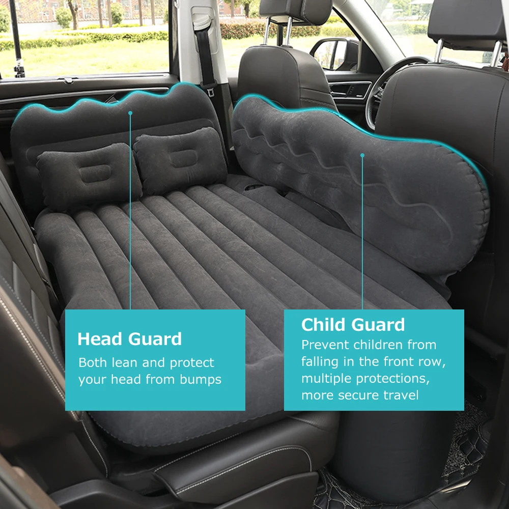 Matelas gonflable voiture type SUV pour siège arrière – Image 5