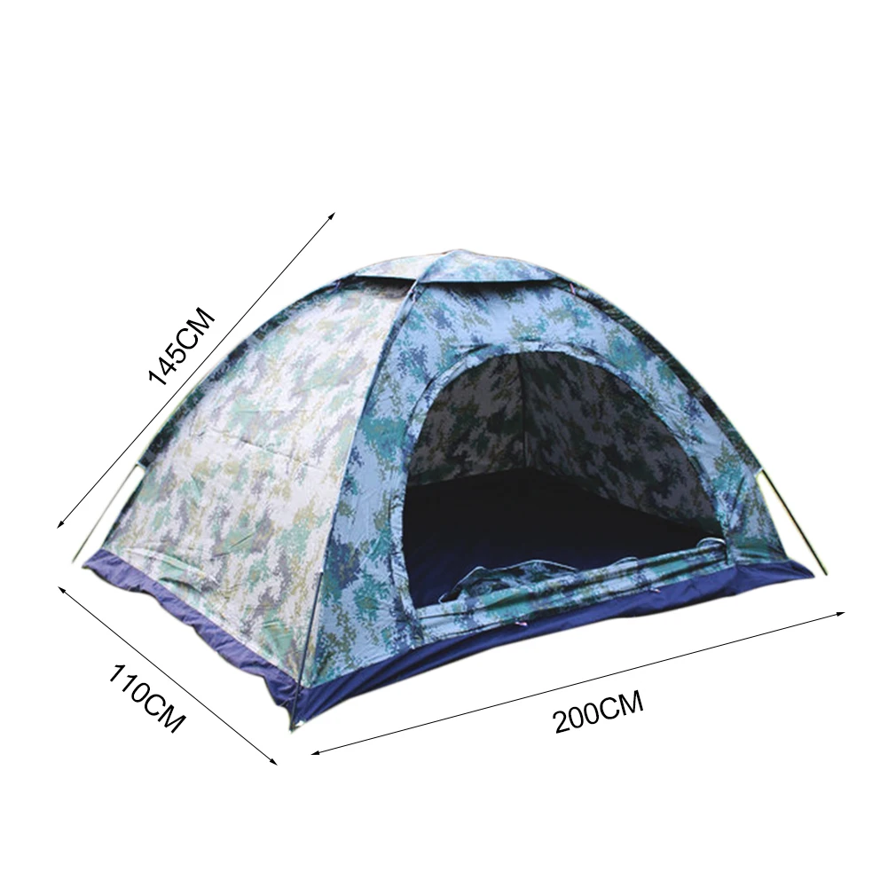 Tente camouflage imperméable 2 personnes – Image 6