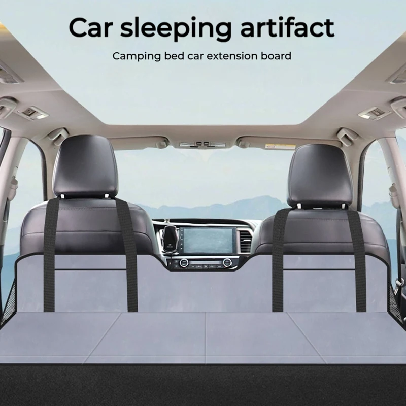 Matelas de voyage pliable Voiture (non gonflable) Matelas extra long Couple Tapis de véhicule Lit de camping de voiture Pour SUV Tesla Model Y/3