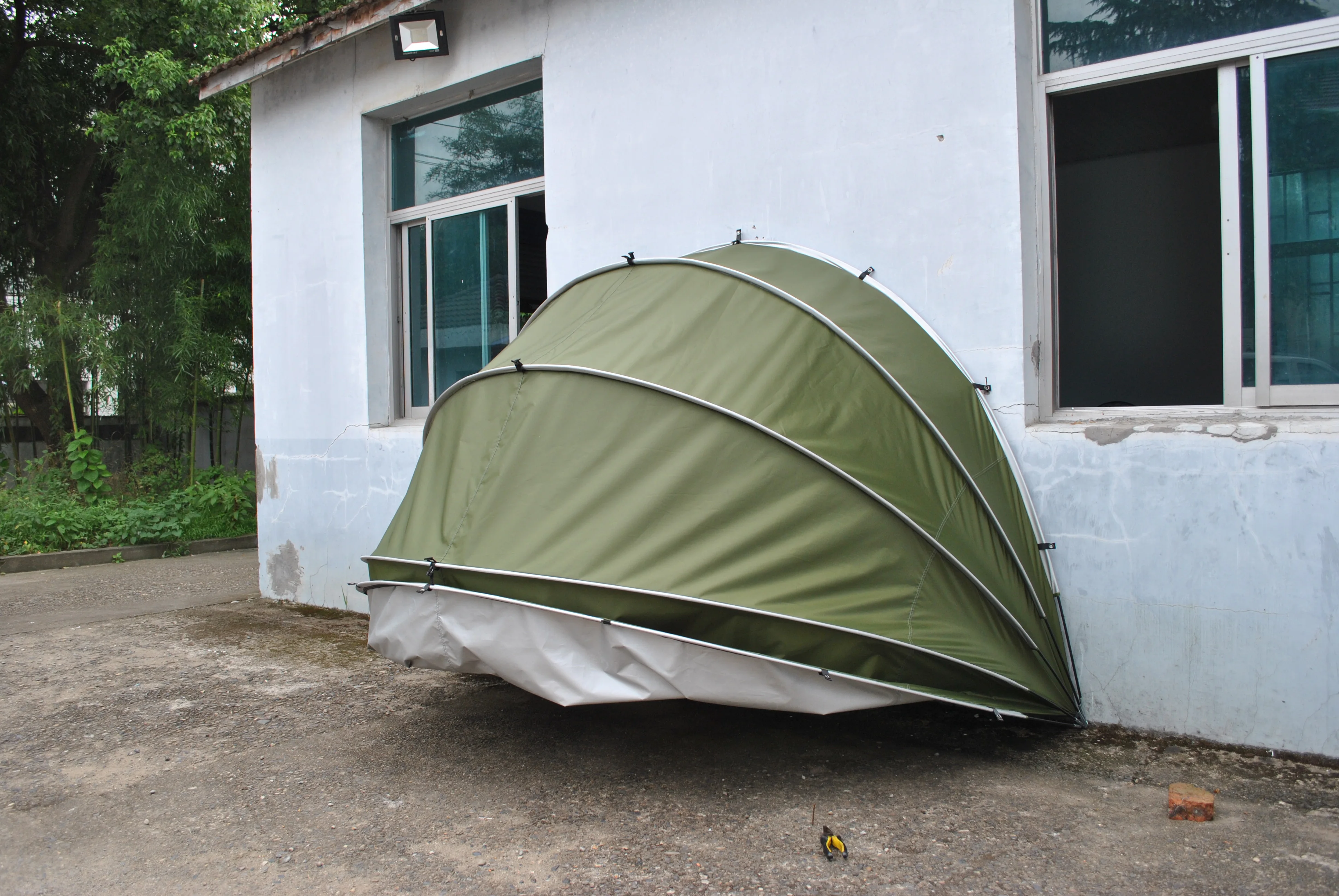 Tente de garage moto, tente de garage, tente de rangement,d'extérieur portable – Image 8