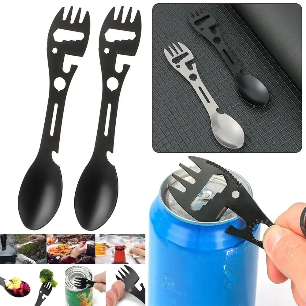 Couvert multifonctions 10 en 1 pour le camping et la survie en extérieur. – Image 6
