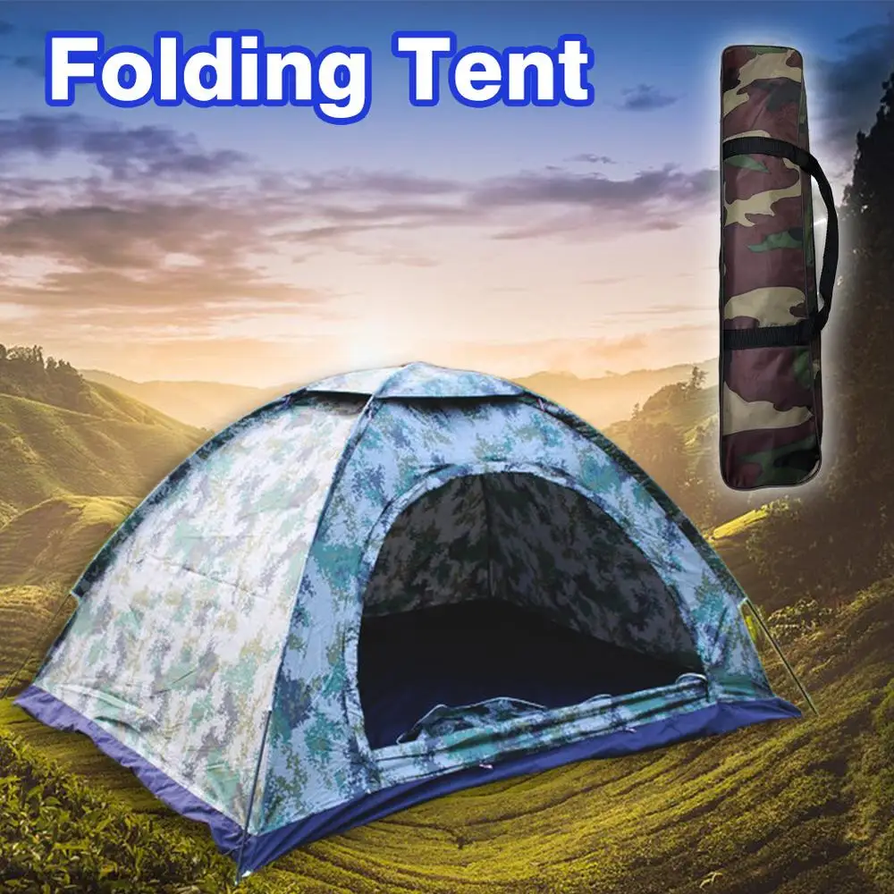 Tente camouflage imperméable 2 personnes – Image 10