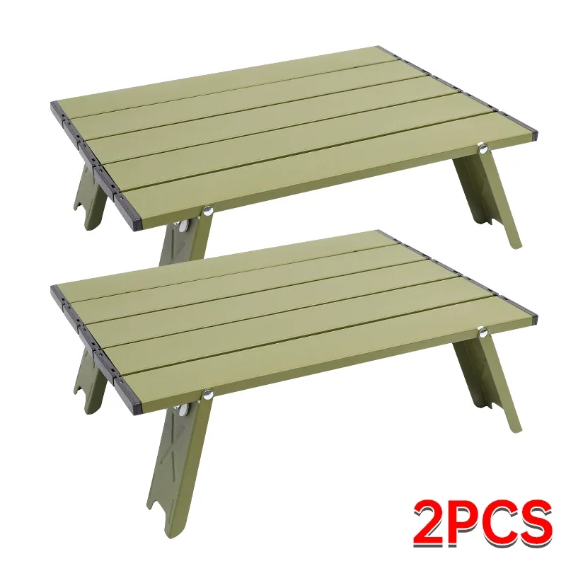 Table de camping ultralégère pliable, mini-table portable en aluminium – Image 13
