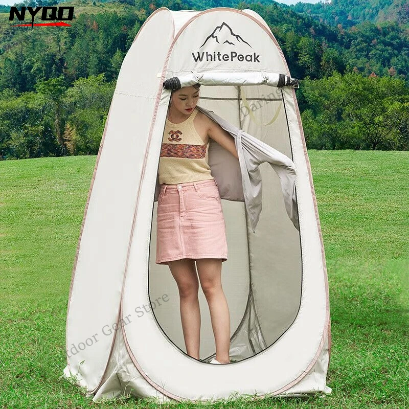Tente intimité (douche, cabine d'habillage) debout avec ouverture haute 2 sec – Image 2