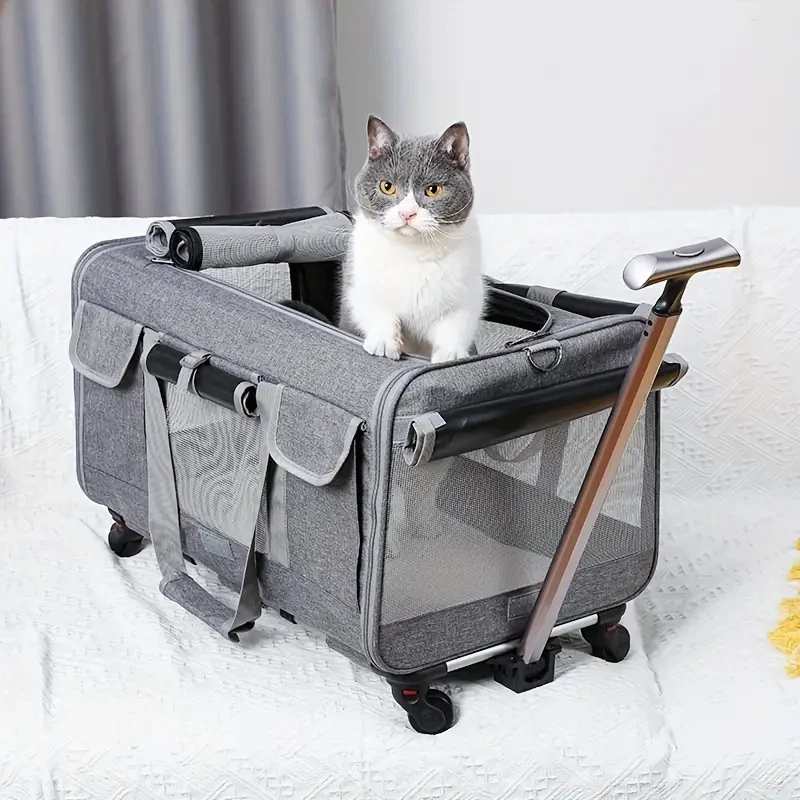 Valise/sac extra large pour animaux chien/chat, grand sac pliable facile à ranger
