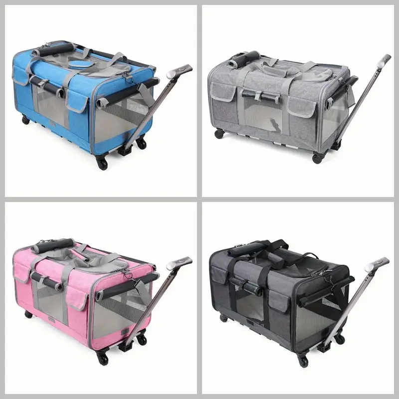 Valise/sac extra large pour animaux chien/chat, grand sac pliable facile à ranger – Image 6