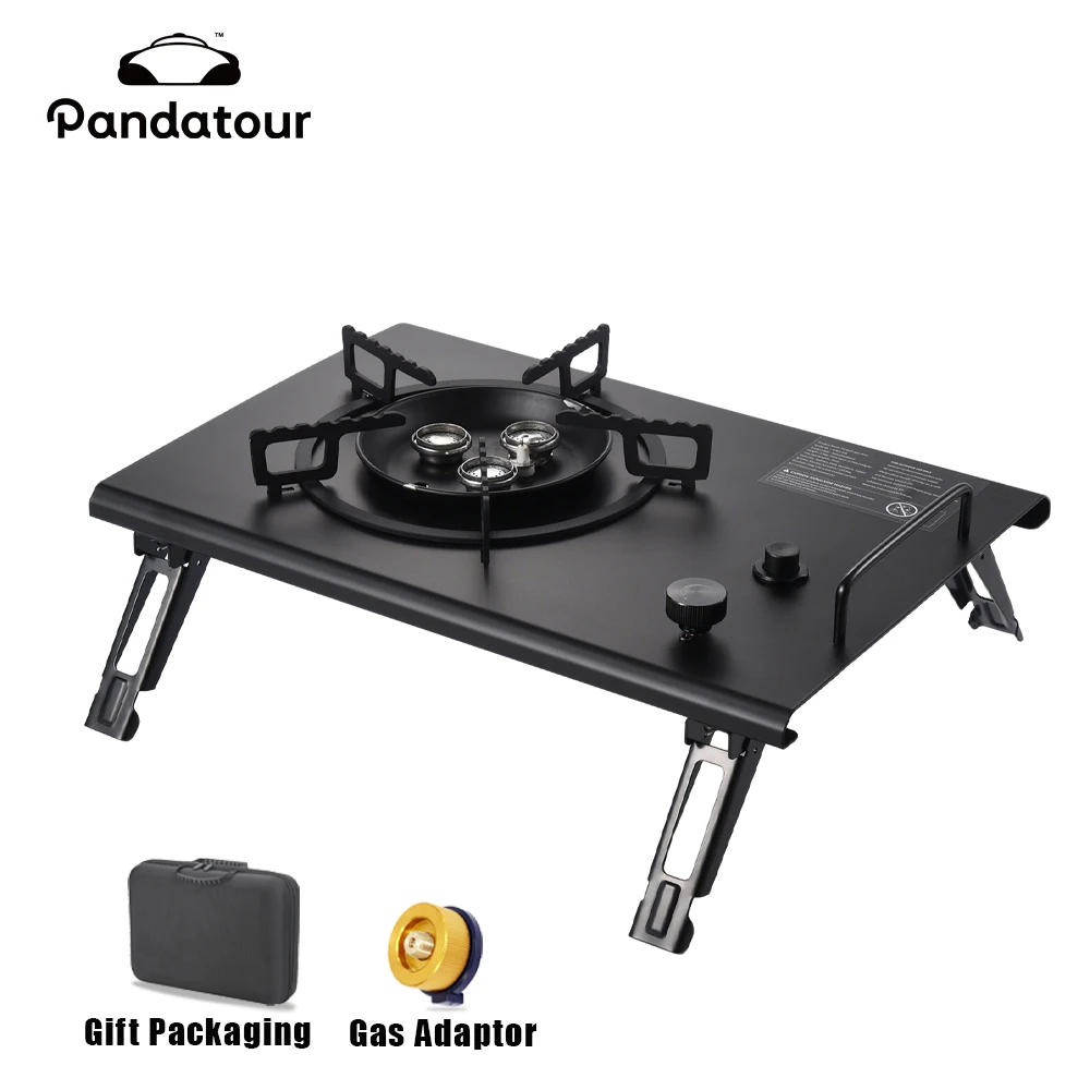 plaque de cuisson gaz Pandatour IGT pliable pour camping, table, barbecue, pique-nique, brûleur – Image 11